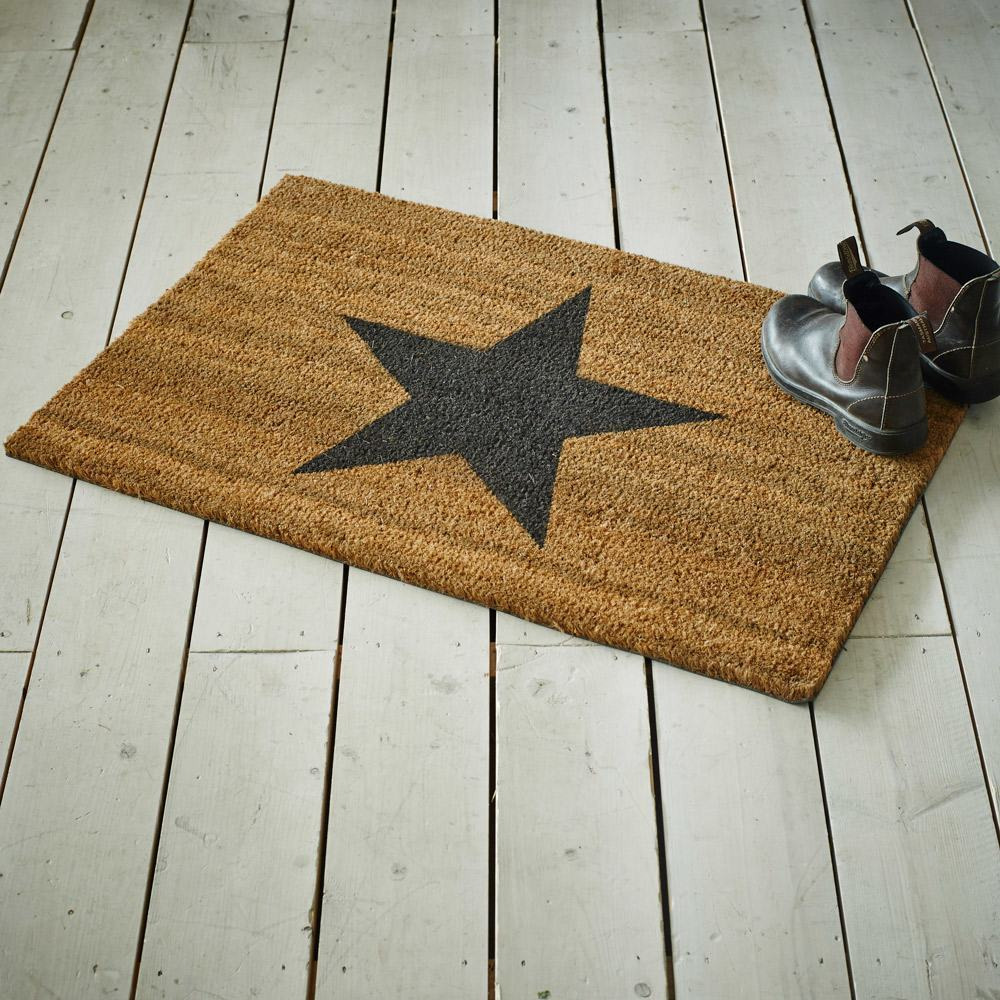 Graham and Green Large Star Doormat