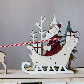 Graham and Green Santa on Sleigh Fill-Your-Own Advent Calendar - thumbnail 2