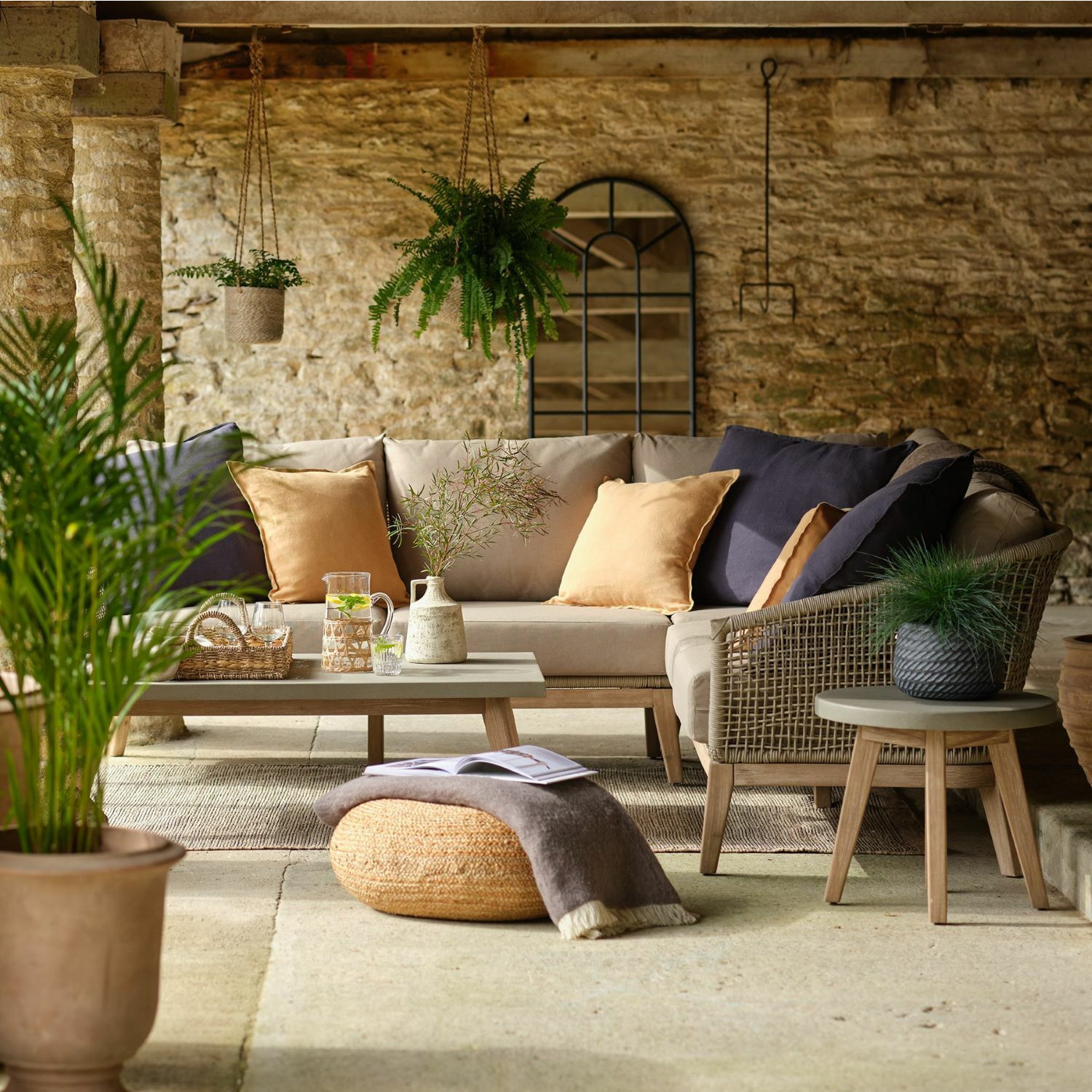 Lynton Outdoor Corner Sofa Set - image 1