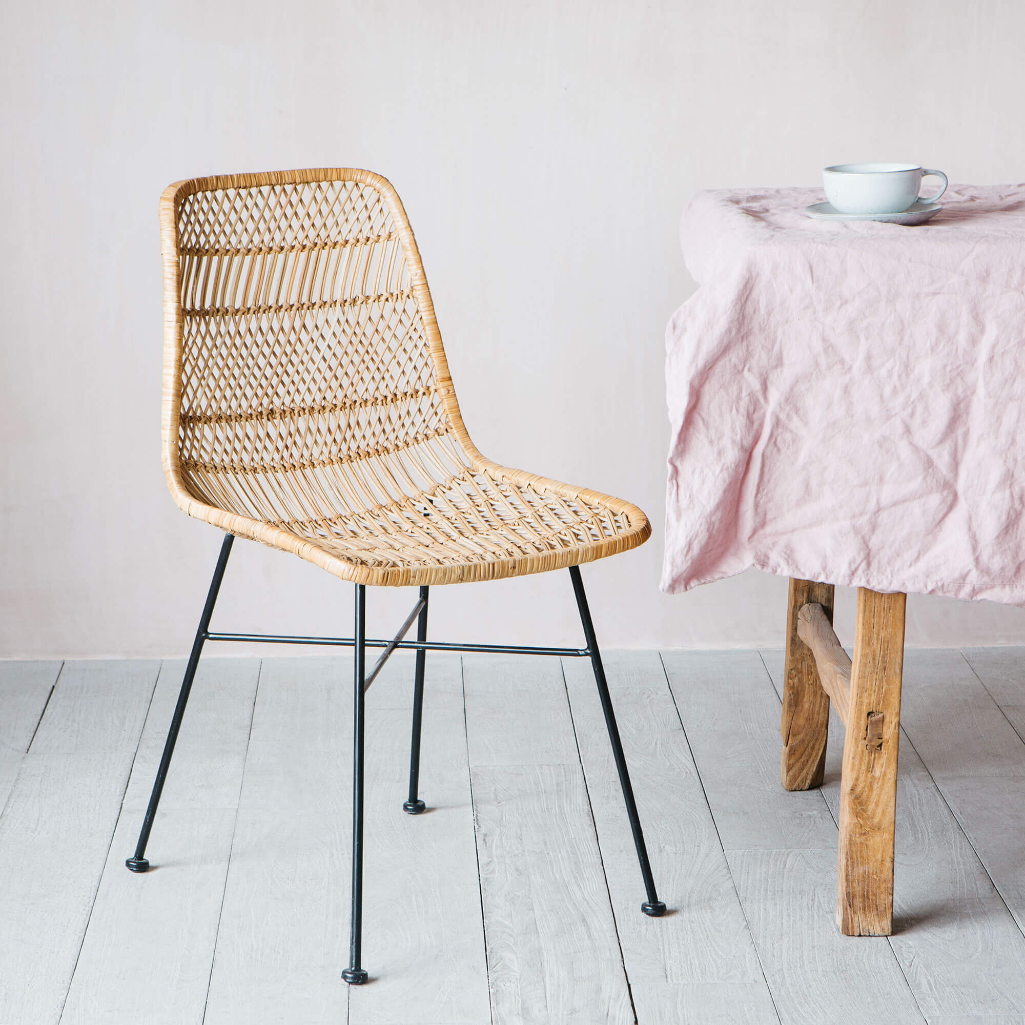 Graham and Green Oslo Natural Dining Chair