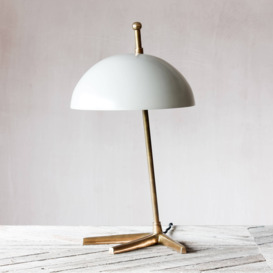 Graham and Green Platypus Grey and Brass Table Lamp - thumbnail 1