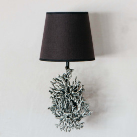 Antique Nickel Coral Wall Light - thumbnail 1