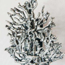 Antique Nickel Coral Wall Light - thumbnail 3