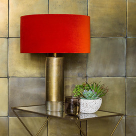 Graham and Green Benedict Tall Bronze Table Lamp