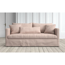 Graham and Green Clementine 2 Seater Sofa in Powder Pink Caleido