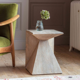Graham and Green Alani Wooden Side Table - thumbnail 1