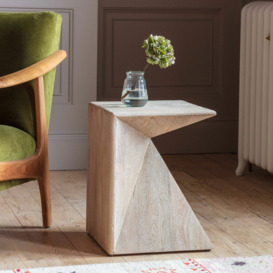 Graham and Green Alani Wooden Side Table - thumbnail 3
