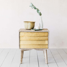 Graham and Green Giogio Natural Bedside Table