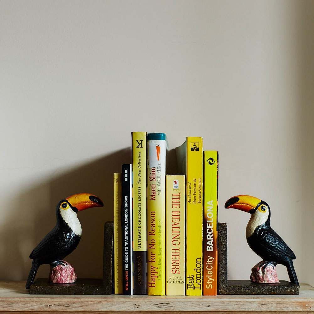 Graham and Green Toucan Bookends