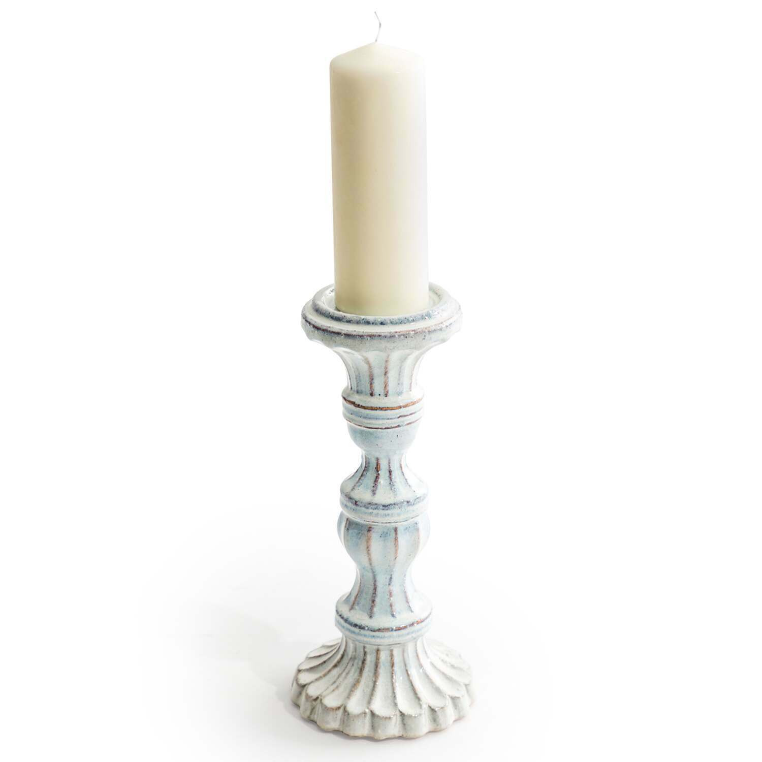 Ornate Pillar Candle Holder - image 1