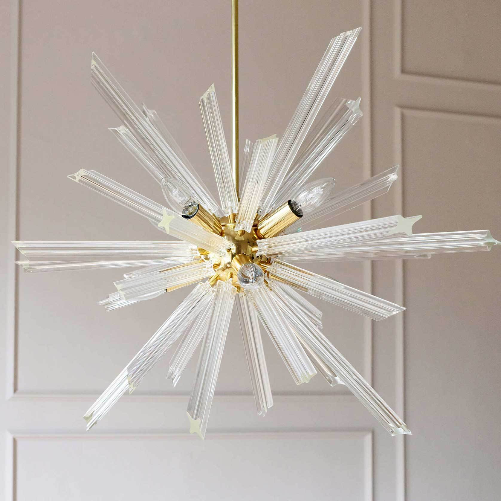 Graham and Green Giotto Starburst Chandelier