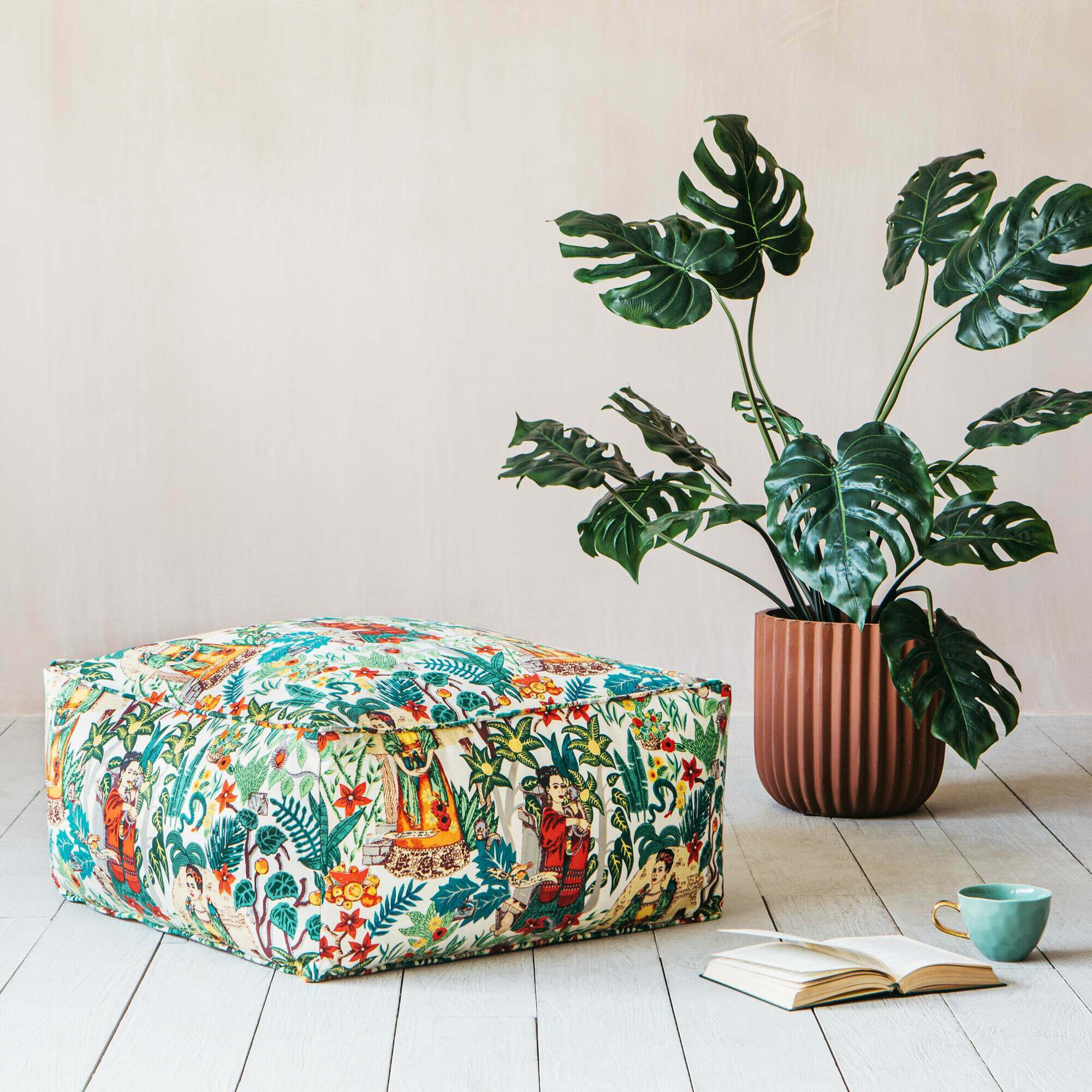 Graham and Green Mexicana Pouffe