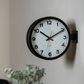 Graham and Green Double Sided Classic Wall Clock - thumbnail 1