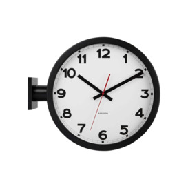 Graham and Green Double Sided Classic Wall Clock - thumbnail 2