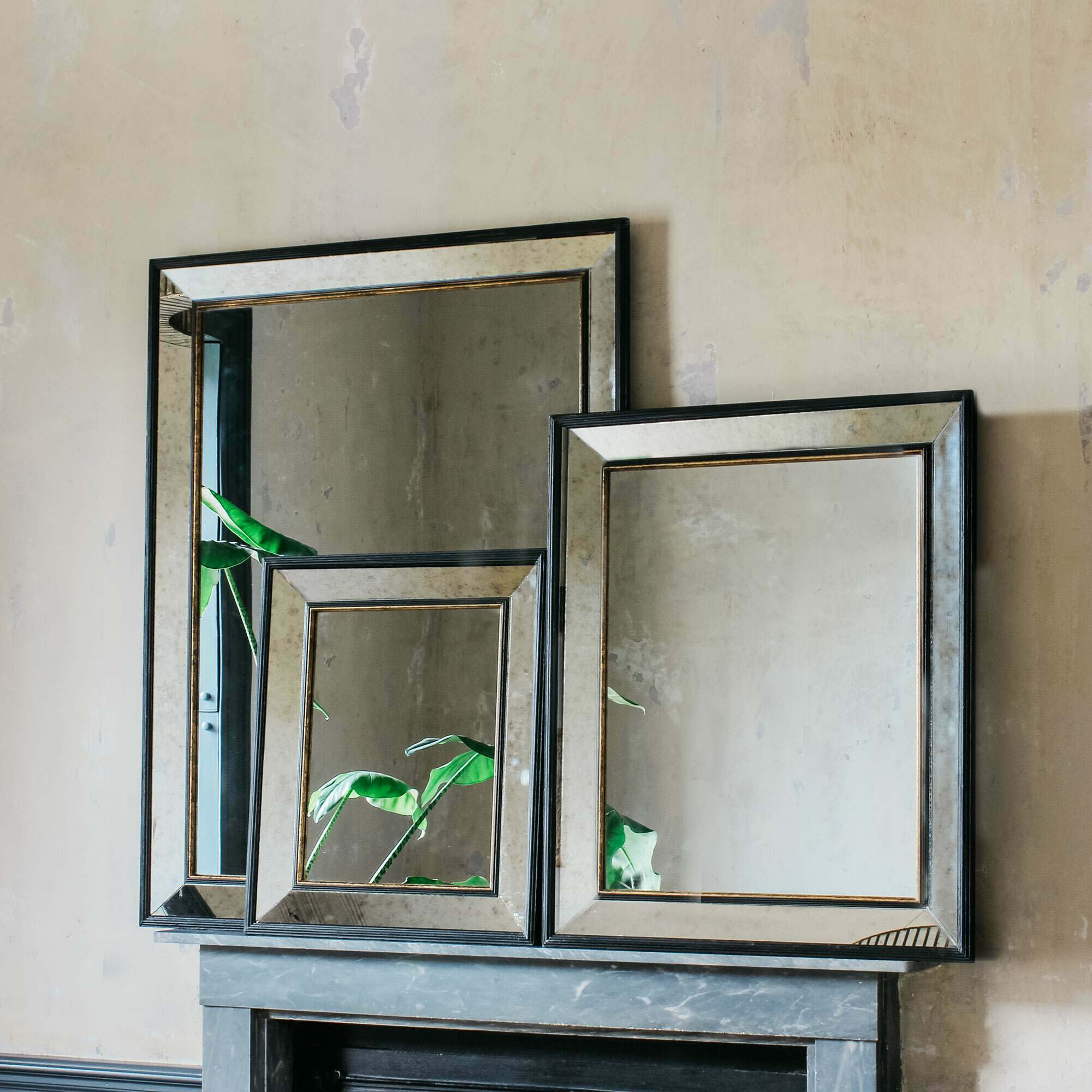 Graham and Green Phillipe Medium Antiqued Mirror