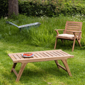 Graham and Green Teak Outdoor Coffee Table - thumbnail 2