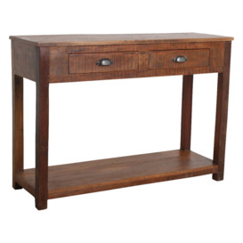 Graham and Green Jasper Two Drawer Console Table