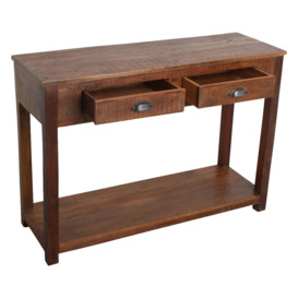 Graham and Green Jasper Two Drawer Console Table - thumbnail 2