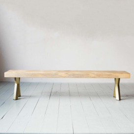 Graham and Green Faye Parquetry Bench - thumbnail 3