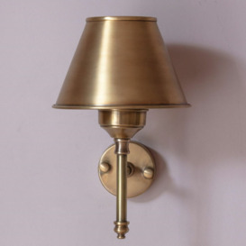 Graham and Green Rory Antique Brass Wall Light - thumbnail 2