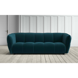 Graham and Green Juno 3 Seater Sofa in Turquoise Classic Velvet