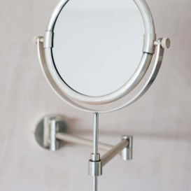 Graham and Green Ovin Antique Silver Extension Wall Mirror - thumbnail 2