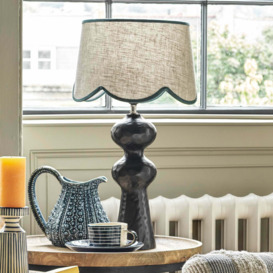 Graham and Green Marino Black Table Lamp