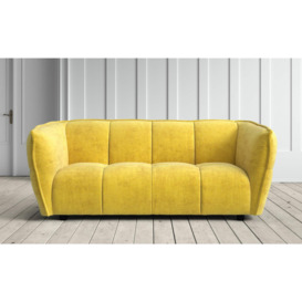 Graham and Green Juno 2 Seater Sofa in Mustard Vintage Velvet