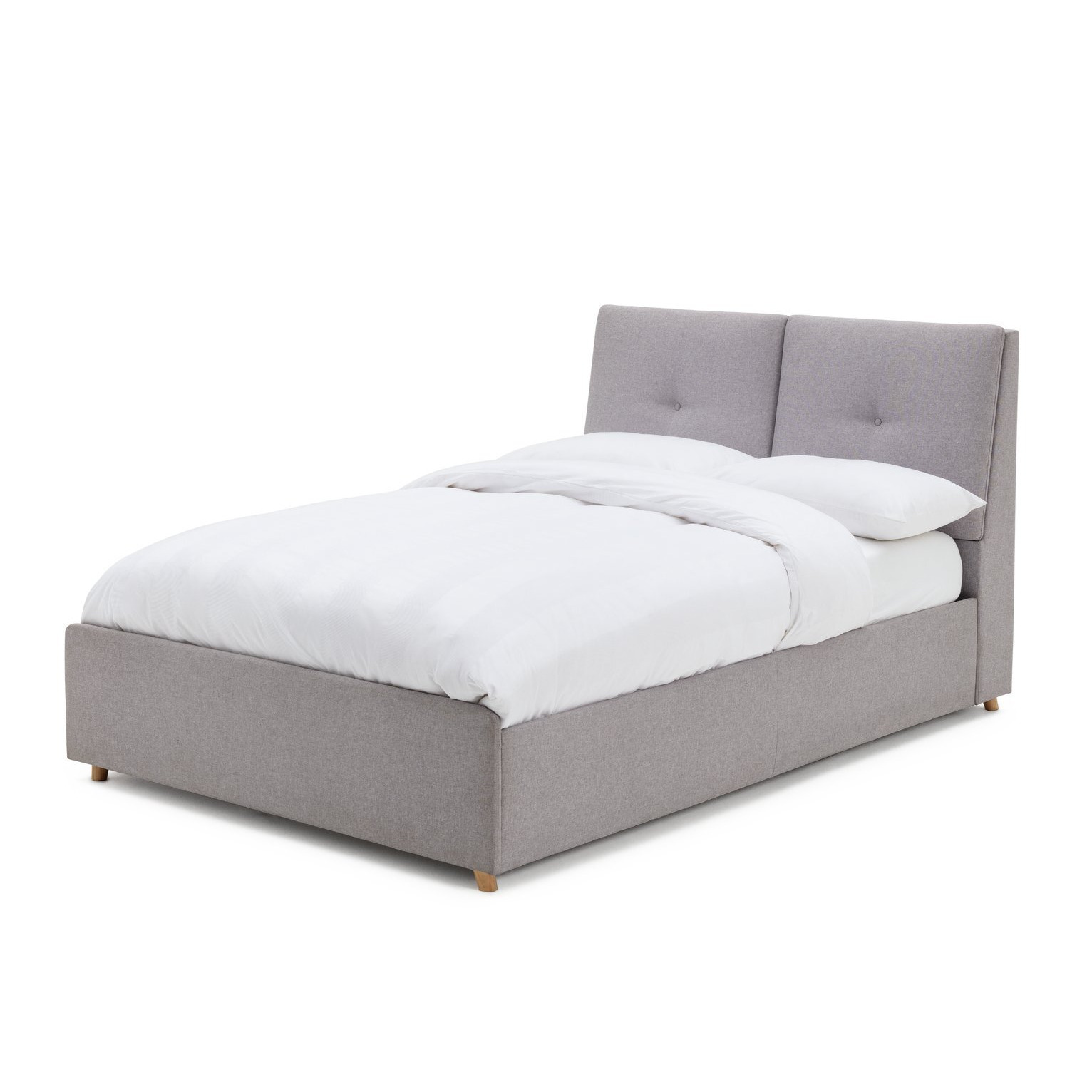 Habitat Jakob Superking Fabric Bed Frame - Grey