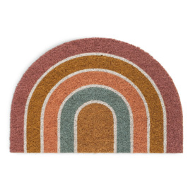 Habitat Rainbow Coir Doormat - Multicolour