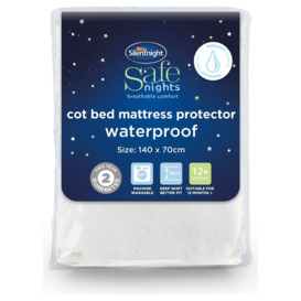 Silentnight Quilted Waterproof Mattress Protector - Toddler