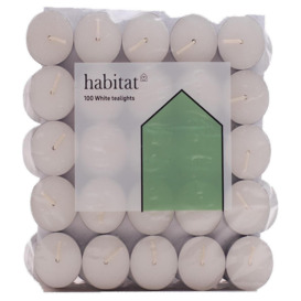 Habitat Tealight Candles - Pack of 100