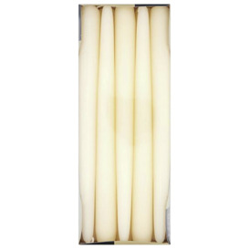 Habitat Tapered Dinner Candles - Ivory - Pack of 10