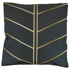 Streetwize Gold Palm Printed Outdoor Cushion - Pack of 4