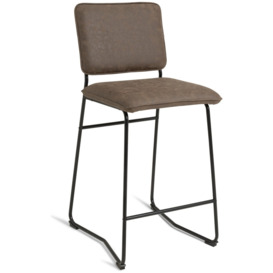 Habitat Loft Living Bar Stool - Brown