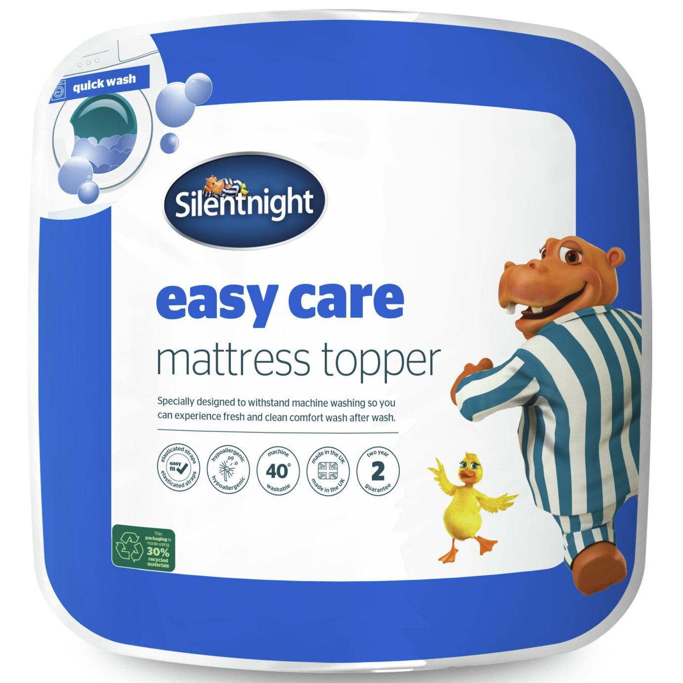 Silentnight Easy Care Mattress Topper - Double
