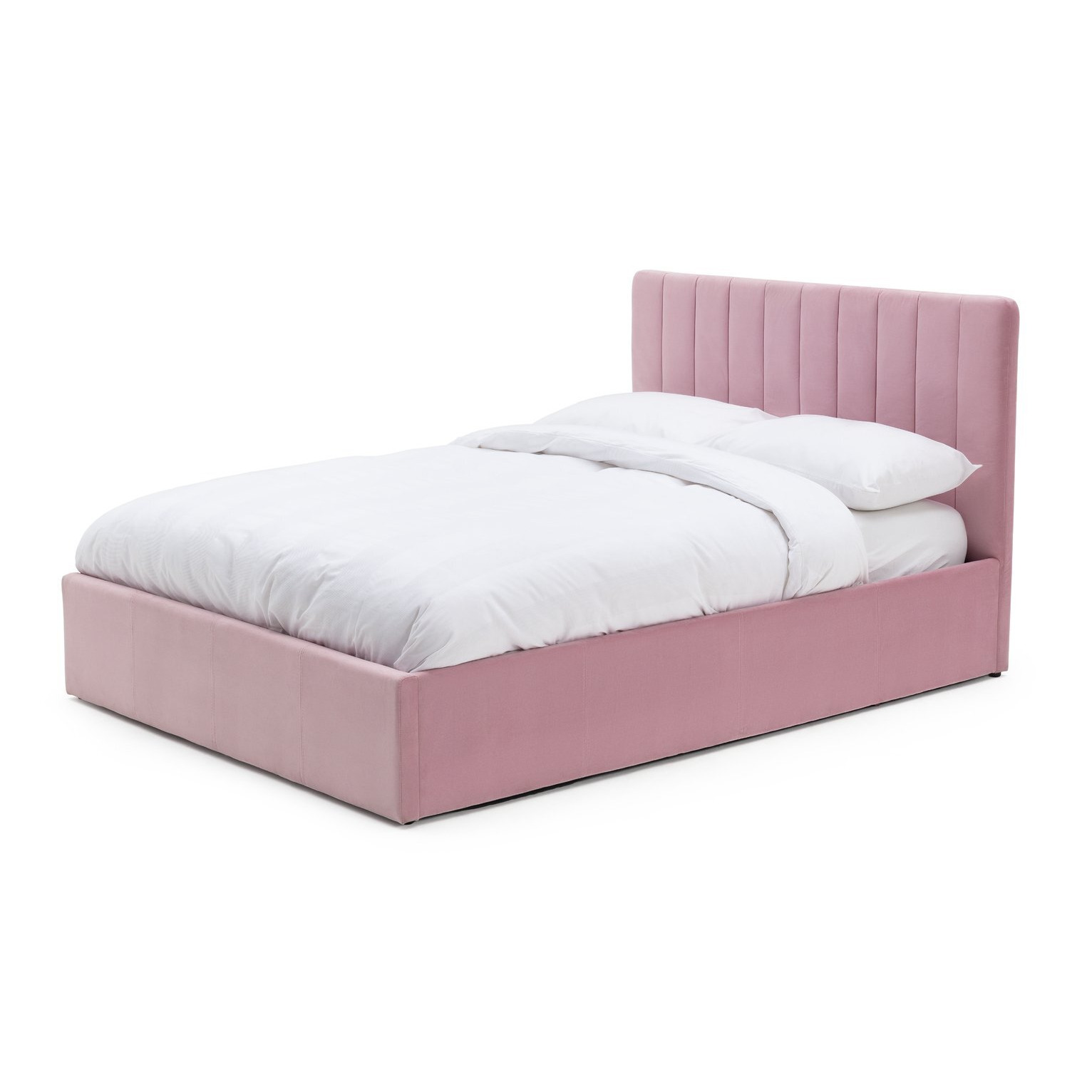 Habitat Pandora Small Double Ottoman Bed Frame - Pink