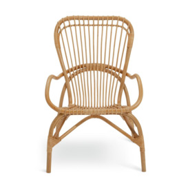 Habitat Wyatt Rattan Chair - Natural