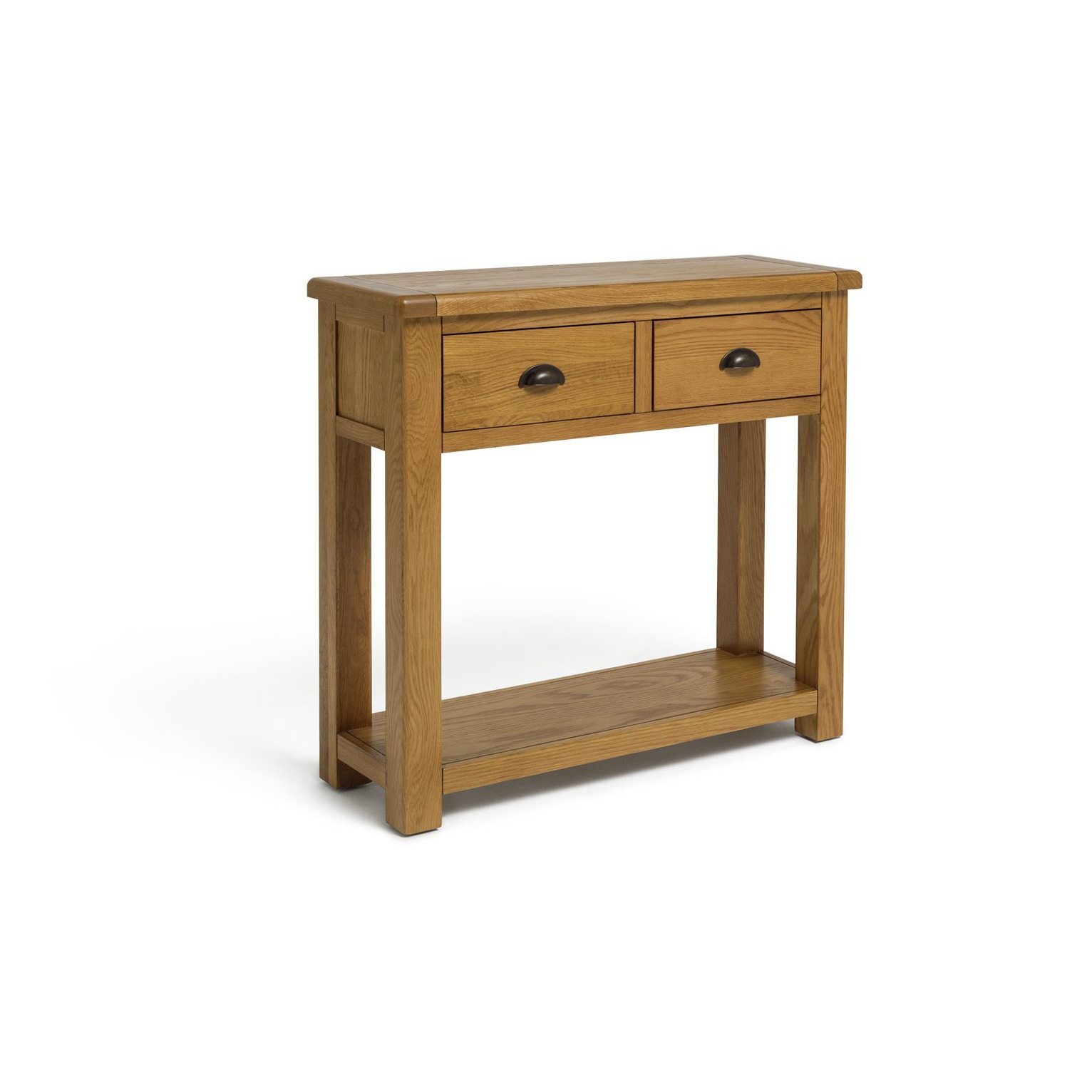 Argos Home Kent 2 Drawer Console Table - Oak