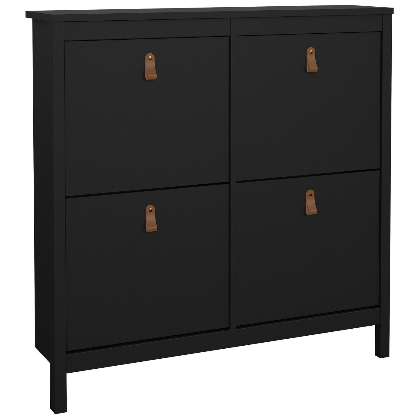 Tvilum Madrid Shoe Storage Cabinet- Black by Habitat
