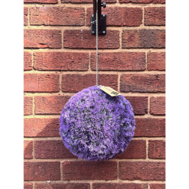 Garden XP Artificial Purple Topiary Hanging Balls - Set of 2