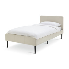 Habitat Kristopher Single Fabric Bed Frame - Cream