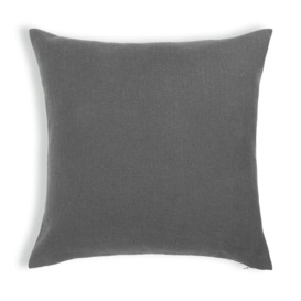 Habitat Basket Weave Cushion Cover -2 Pack - Grey - 43x43cm