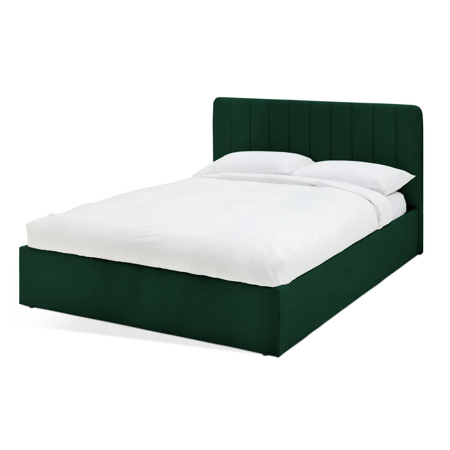 Habitat Pandora Double Ottoman Bed Frame - Forest Green