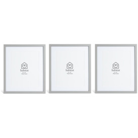 Habitat Wooden Picture Frame - Pack of 3 - Grey - 34x29cm