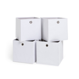 Habitat Set of 4 Squares Plus Boxes - White