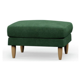 Hutch Fabric Footstool - Sage Green