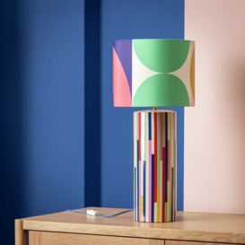 Habitat 60 Klee Ceramic Table Lamp by Margo Selby - Multi