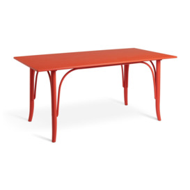 Habitat 60 Larsa 6 Seater Solid Birch Dining Table - Red