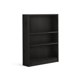Habitat Short Bookcase - Black